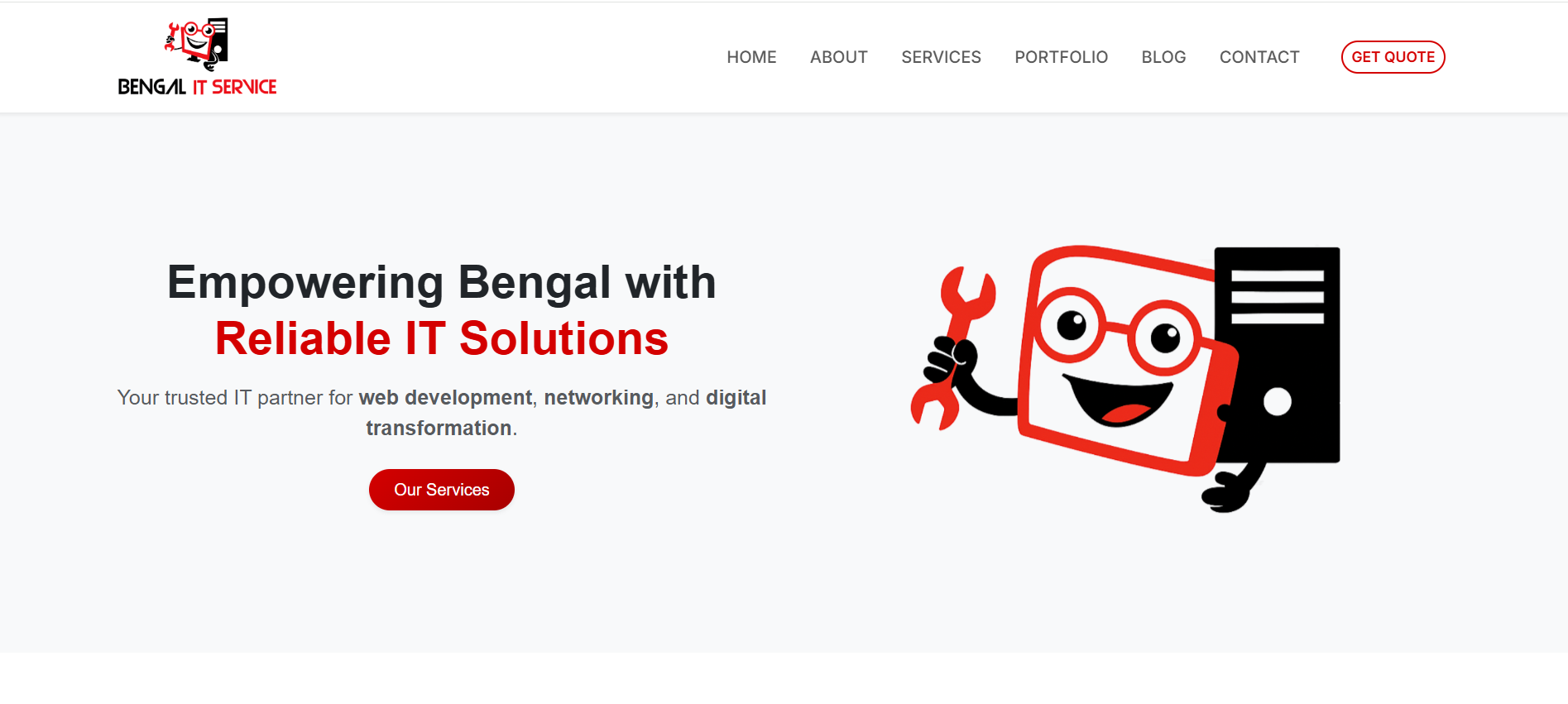 IT and Technology Website